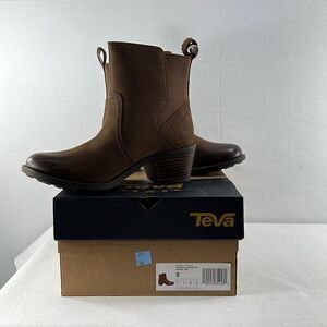 Teva Anaya Chelsea WaterProof Boots Brown size 5